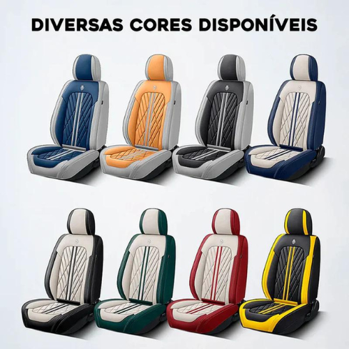 Kit Prime Deluxe de Capas de Banco Automotivas: Luxo e Conforto!